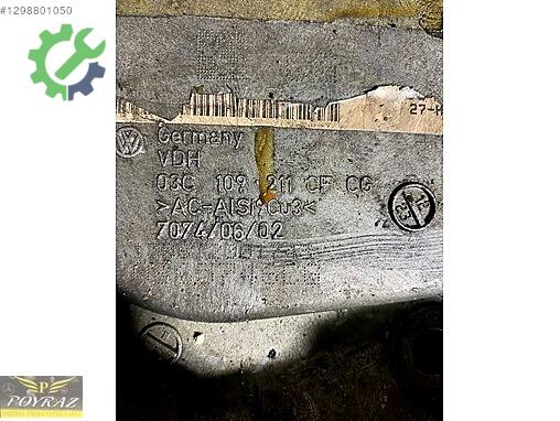 Volkswagen VW CC Motor Kapağı 03C109211 çıkma parça