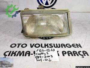 VW CADDY 2 SAĞ FAR ORJİNAL 1997 2003 ÇIKMA