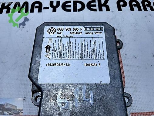 Volkswagen Caddy Airbag Beyni (SRS) 6Q0909605P çıkma parça