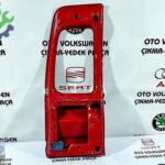VW CADDY BAGAJ KAPAĞI SAĞ ARKA 1997-2003 KIRMIZI ÇIKMA
