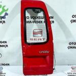 VW CADDY BAGAJ KAPAĞI SAĞ ARKA 1997-2003 KIRMIZI ÇIKMA