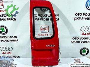 VW CADDY BAGAJ KAPAĞI SAĞ ARKA 1997-2003 KIRMIZI ÇIKMA