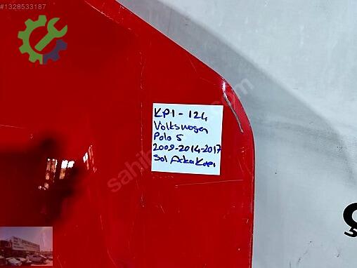 Volkswagen Polo Sol Arka Kapı 2010-2014-2017 çıkma parça