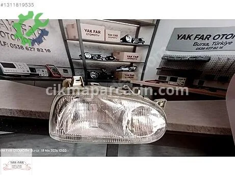 Volkswagen Golf Sağ Ön Far çıkma parça