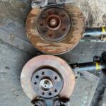 Opel Astra H Orijinal Çıkma Dolu Ön Aks Taşıyıcı Takımı (Disk + Porya)