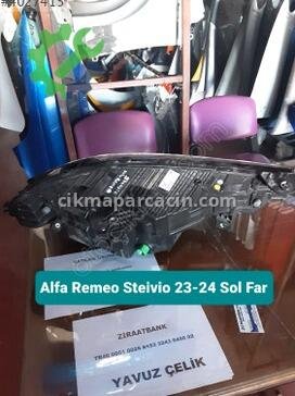 Alfa Romeo Stelvio Sol Ön Far 23-24 çıkma parça