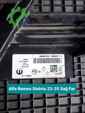 Alfa Romeo Stelvio Sağ Ön Far 23-25 çıkma parça