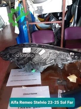 Alfa Romeo Stelvio Sol Ön Far 23-25 çıkma parça