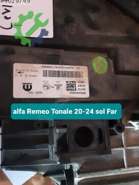 Alfa Romeo Tonale Sol Ön Far 20-24 çıkma parça