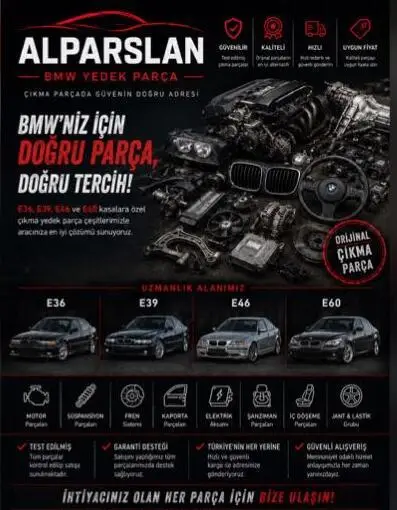 ALPARSLAN BMW YEDEK PARCA