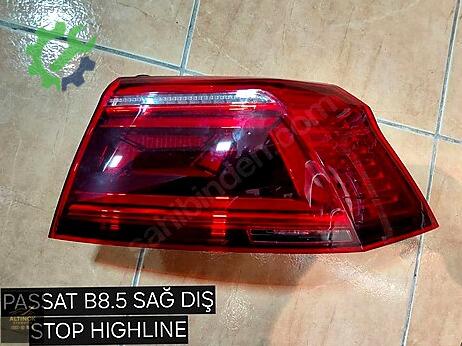 Volkswagen Passat Sağ Arka Stop çıkma parça