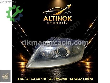 Audi A6 Sol Ön Far çıkma parça