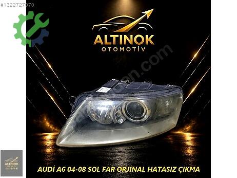 Audi A6 Sol Ön Far çıkma parça