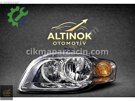 Audi A4 Sol Ön Far çıkma parça