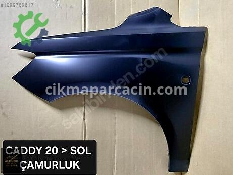 Volkswagen Caddy Sol Çamurluk çıkma parça