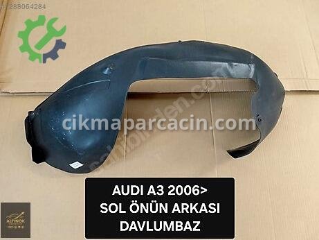Audi A3 Sol Davlumbaz çıkma parça