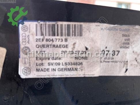 Volkswagen Crafter Arka Tampon Demiri 2E1804773B çıkma parça