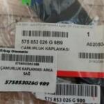 ATECA ARKA SAĞ ÇAMURLUK KAPLAMA SIFIR ORJ 575853026G ÇIKMA