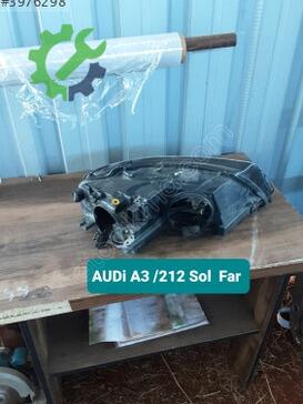 Audi A3 Sol Ön Far çıkma parça