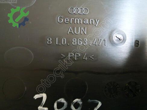 Audi A3 Bagaj Kaplaması 8L0863471 çıkma parça