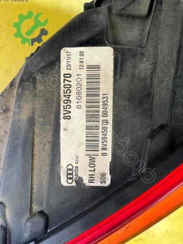 Audi A3 Sağ Arka Stop 8V5945070 çıkma parça