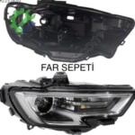 AUDİ A3 SAĞ FAR KASASI SIFIR 2017-2019 UYUMLU