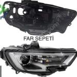 AUDİ A3 SAĞ FAR KASASI SIFIR 2017-2019 UYUMLU