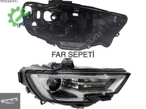 AUDİ A3 SAĞ FAR KASASI SIFIR 2017-2019 UYUMLU