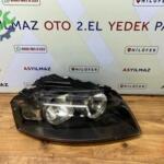 AUDİ A3 SAĞ FAR ORJİNAL HALOJEN 2004-2008 UYUMLU