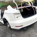 Audi A3 sedan Sol arka çamurluk beyaz hatasız orjinal çıkma