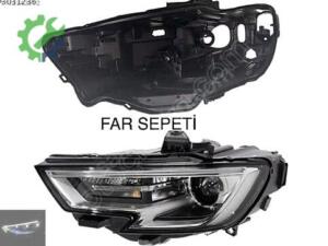 AUDİ A3 SOL FAR KASASI SIFIR 2017-2019 UYUMLU
