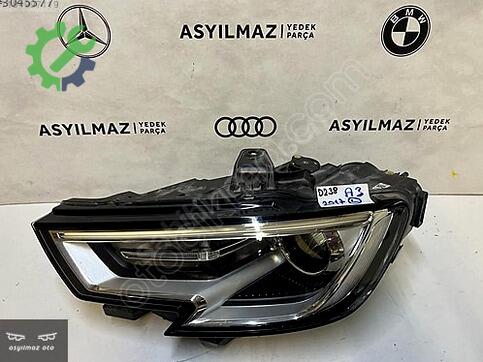 Audi A3 Sol Ön Far çıkma parça