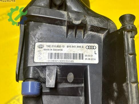 Audi A3 Sol Sis Farı 8V0941699B çıkma parça