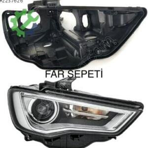 AUDİ A3 XENON SAĞ FAR KASASI SIFIR 2013-2016 UYUMLU