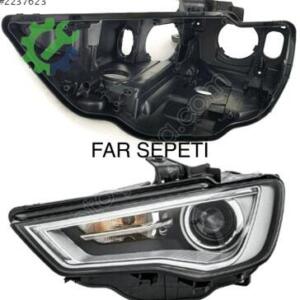 AUDİ A3 XENON SOL FAR KASASI SIFIR 2013-2016 UYUMLU