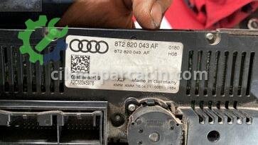 Audi A4 Kalorifer Kontrol Paneli 8T2820043AF çıkma parça
