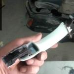 AUDİ A4 2012 SAĞ KAPI DIŞ AÇMA KOL VE YAN KAPAK ORJ ÇIKMA