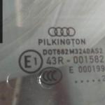 AUDİ A4 2013 ARKA SAĞ KAPI CAMI ORJİNAL ÇIKMA