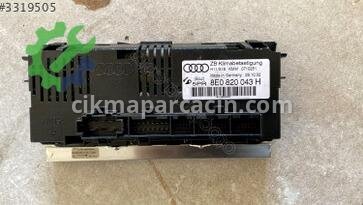 Audi A4 Kalorifer Kontrol Paneli 8E0820043H çıkma parça