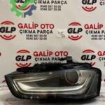 Audi A4 B8 Sol Ön Far Orjinal Çıkma