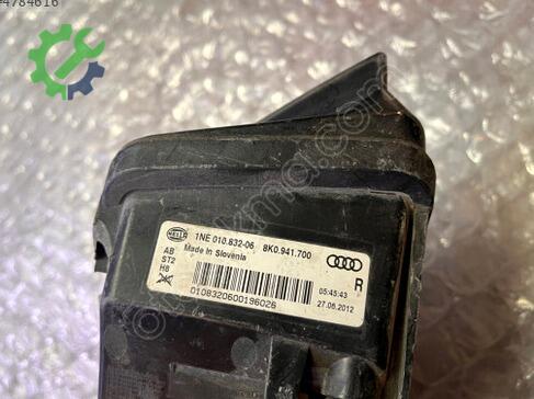 Audi A4 Sağ Sis Farı 8K0941700 çıkma parça