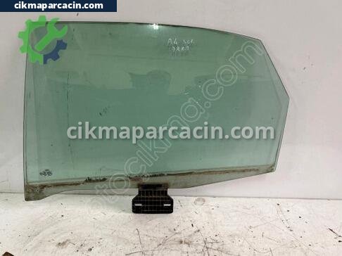 Audi A4 Sol Arka Kapı Camı çıkma parça