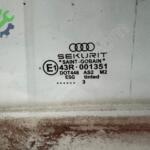 AUDİ A4 SOL ARKA KAPI CAMI