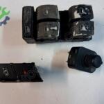 AUDİ A4 SOL ÖN KAPI CAM AYNA KİLİD DÜĞMELERİ