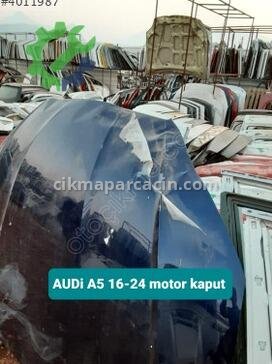 Audi A5 Kaput 16-24 çıkma parça