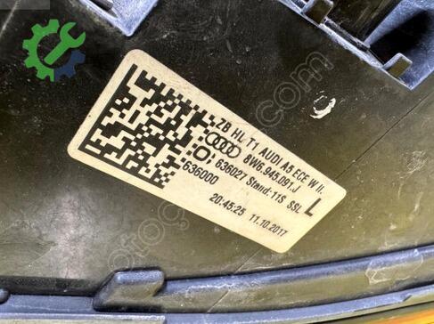 Audi A5 Sol Arka Stop 8W6945091J çıkma parça