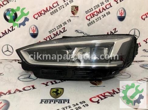 Audi A5 LED Far 8W6941033D çıkma parça