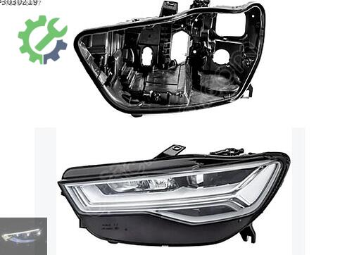 Audi A6 Sol Far Kasası çıkma parça