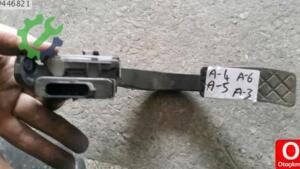 Audi A6 pedal orjinal çıkma