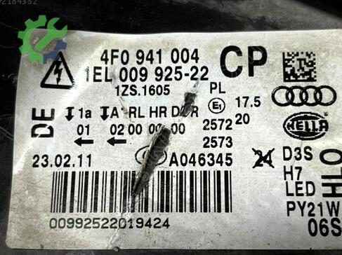 Audi A6 Xenon Far 4F0941004 çıkma parça